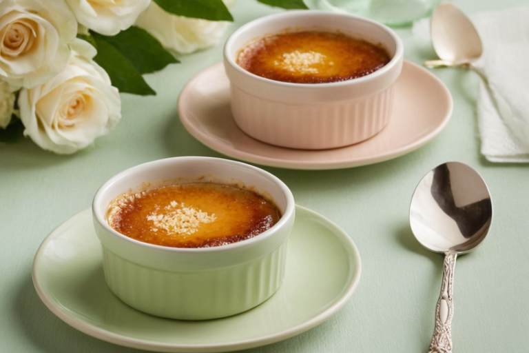 What is crème brûlée made of?